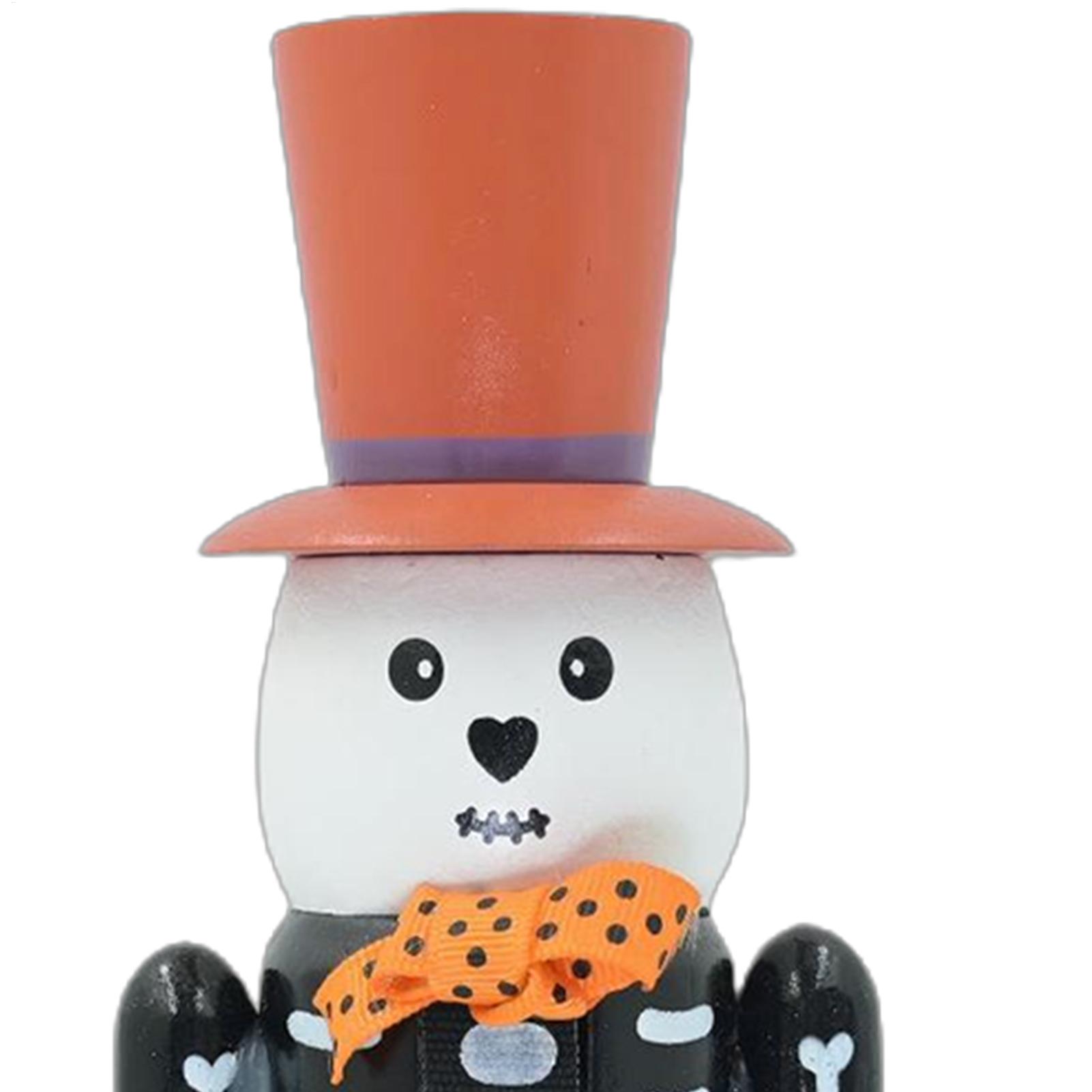 Nutcracker Figurine - Деревянные фигурки-Щелкунчики на Хэллоуин: Страшные скелеты