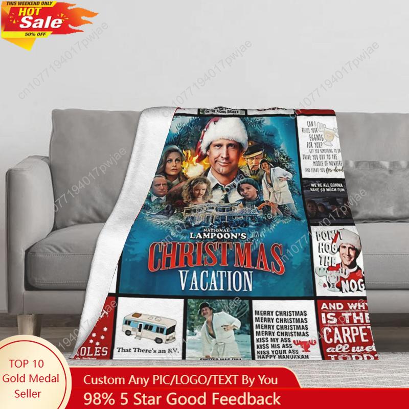 Christmas Throw Blanket - Одеяло для рождественских каникул в национальном