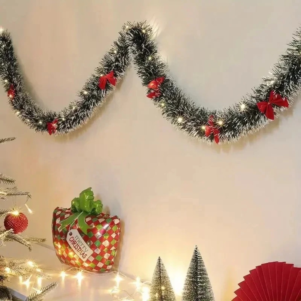 Led Fairy String Lights - Рождественская гирлянда из мишуры Искусственная рождественская