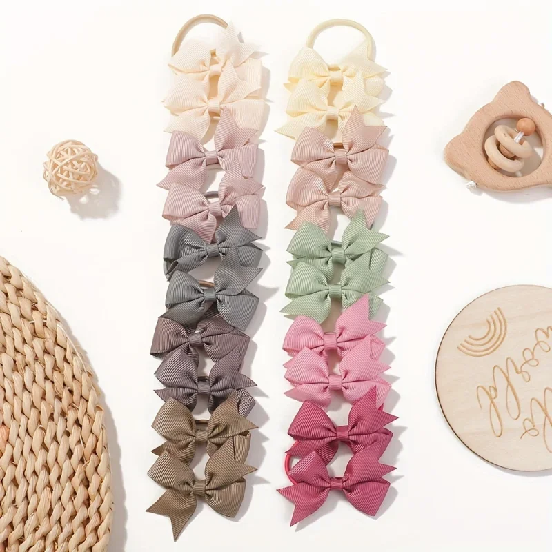 Ribbon Bow Gift - 20 шт./компл., 2,1 дюйма, милая повязка