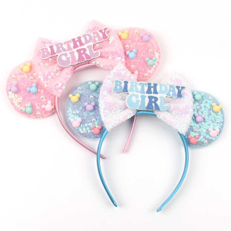 Ribbon Bow Gift - Повязки на голову с ушками Минни