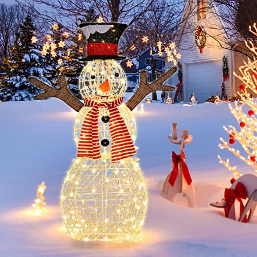 Christmas Lights Outdoor - Рождественские уличные светящиеся украшения в виде