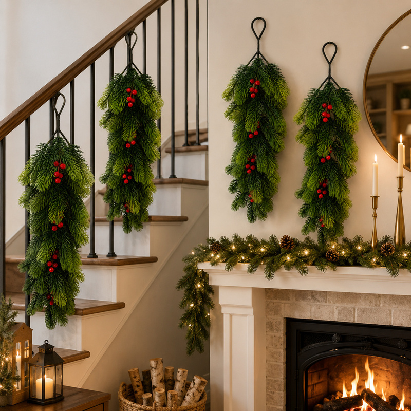Christmas Tree Artificial - Искусственные еловые ветки для декора с