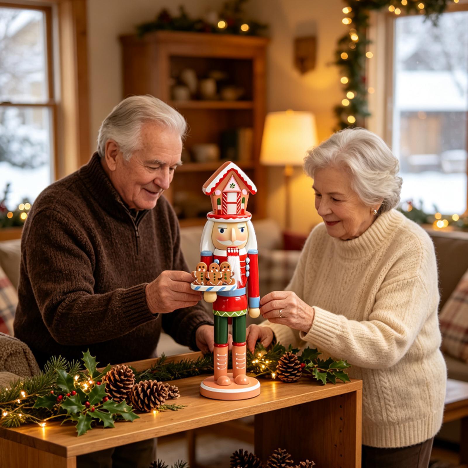 Nutcracker Figurine - Щелкунчики для орехов, рождественские украшения, деревянная