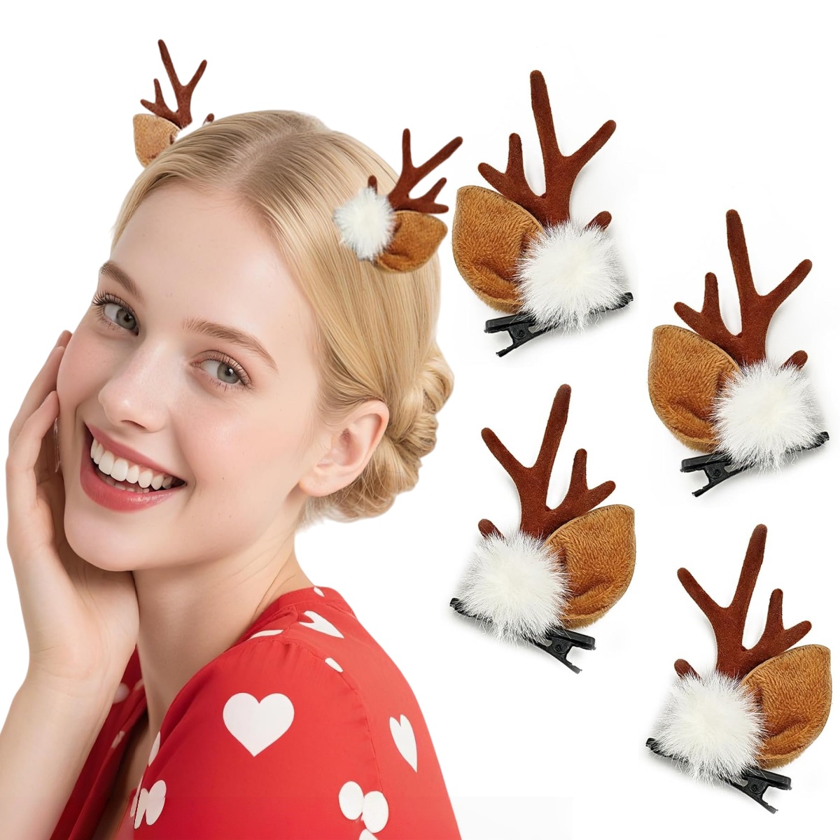 Reindeer Antlers Headband - 1/2 пары маленьких повязок на голову