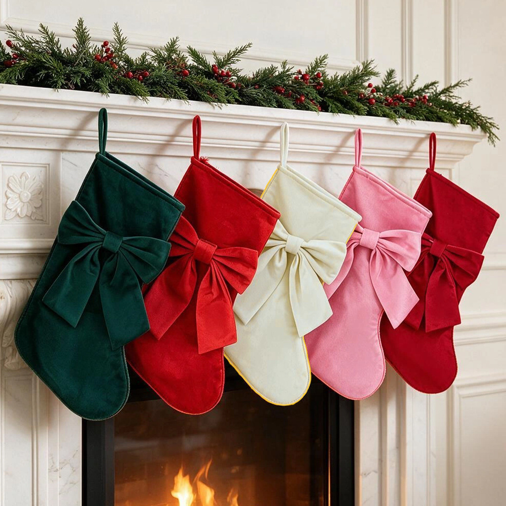 1 шт. рождественский чулок, по – обзор и цена Christmas Stocking Hanging
