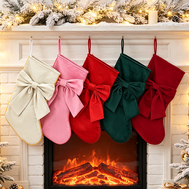 1 шт. рождественский чулок, по – обзор и цена Christmas Stocking Hanging