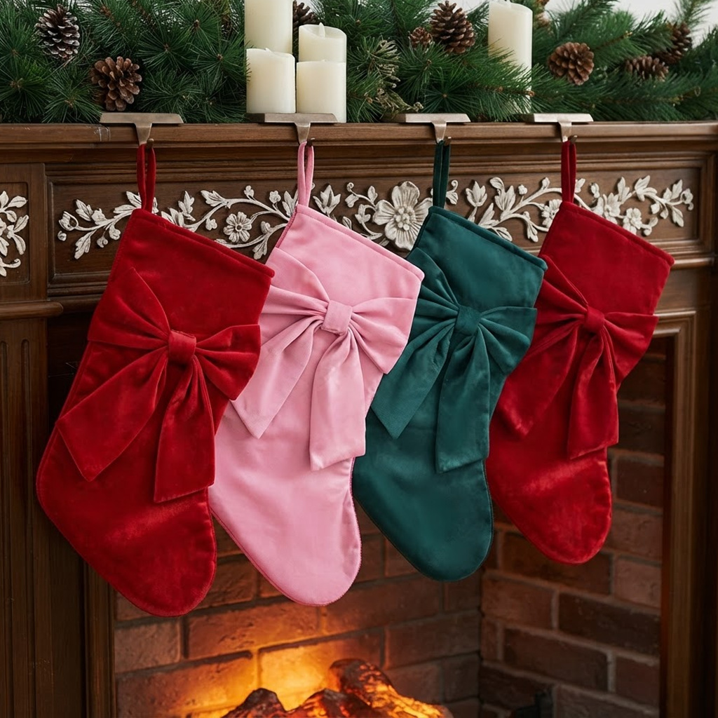 1 шт. рождественский чулок, по – обзор и цена Christmas Stocking Hanging