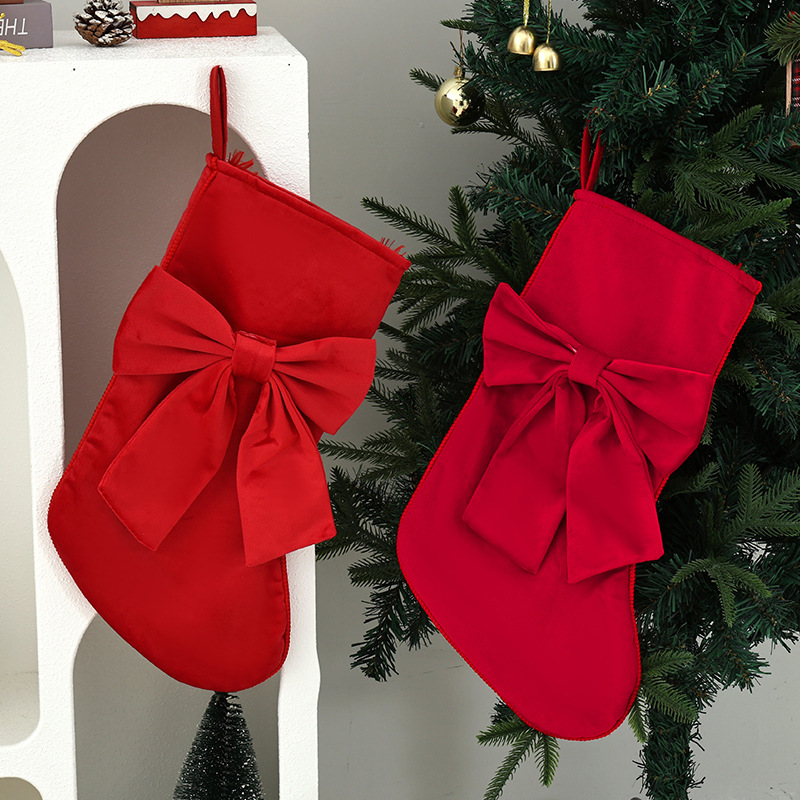 1 шт. рождественский чулок, по – обзор и цена Christmas Stocking Hanging