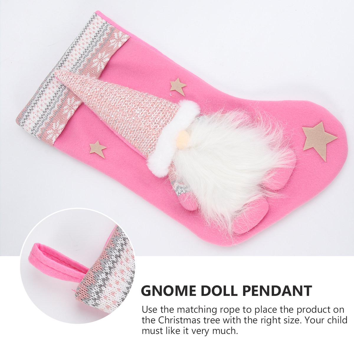 1 шт. Рождественский чехол-меш – обзор и цена Christmas Stocking Hanging