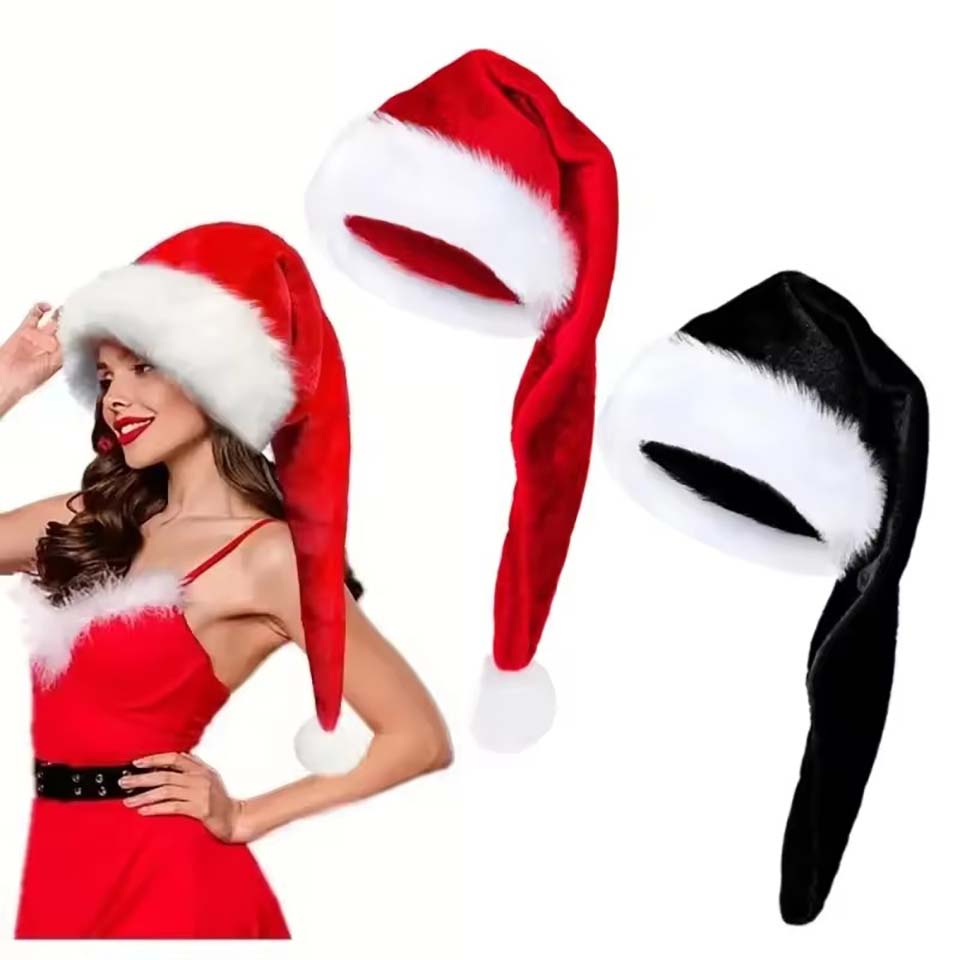 Длинная плюшевая рождественска – обзор и цена Santa Hat Plush