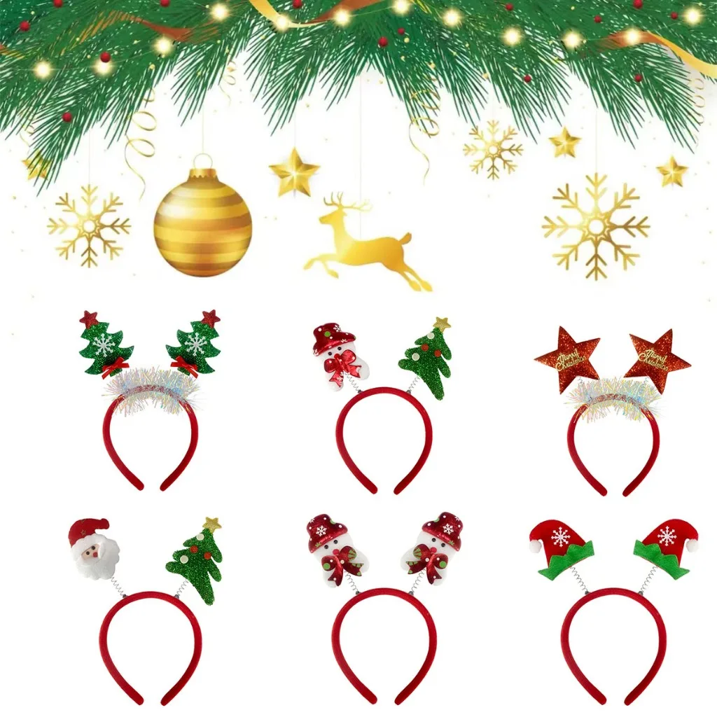 10 шт., рождественская повязка – обзор и цена Reindeer Antlers Headband
