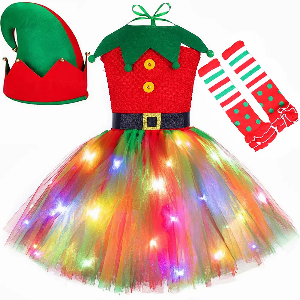 Рождественское платье-пачка Кр – обзор и цена Elf Costume Christmas
