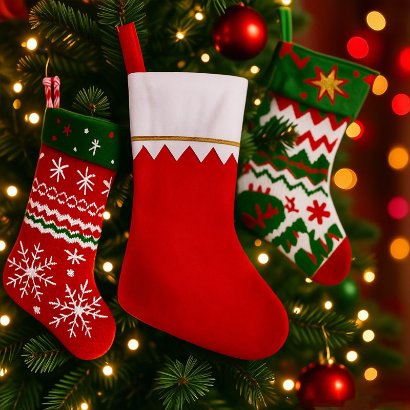 Праздничный рождественский чул – обзор и цена Christmas Stocking Hanging