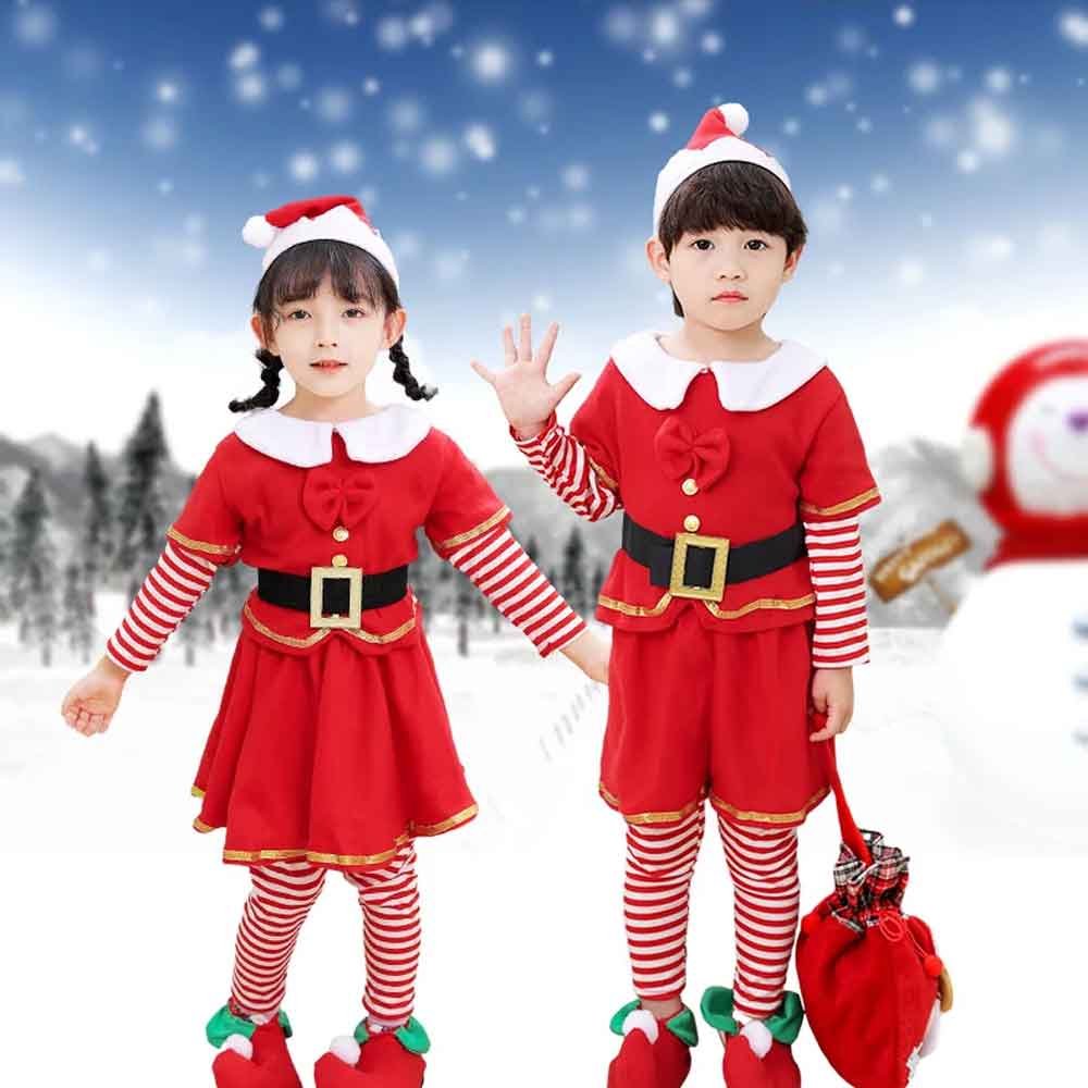 Детский рождественский комплек – обзор и цена Elf Costume Christmas