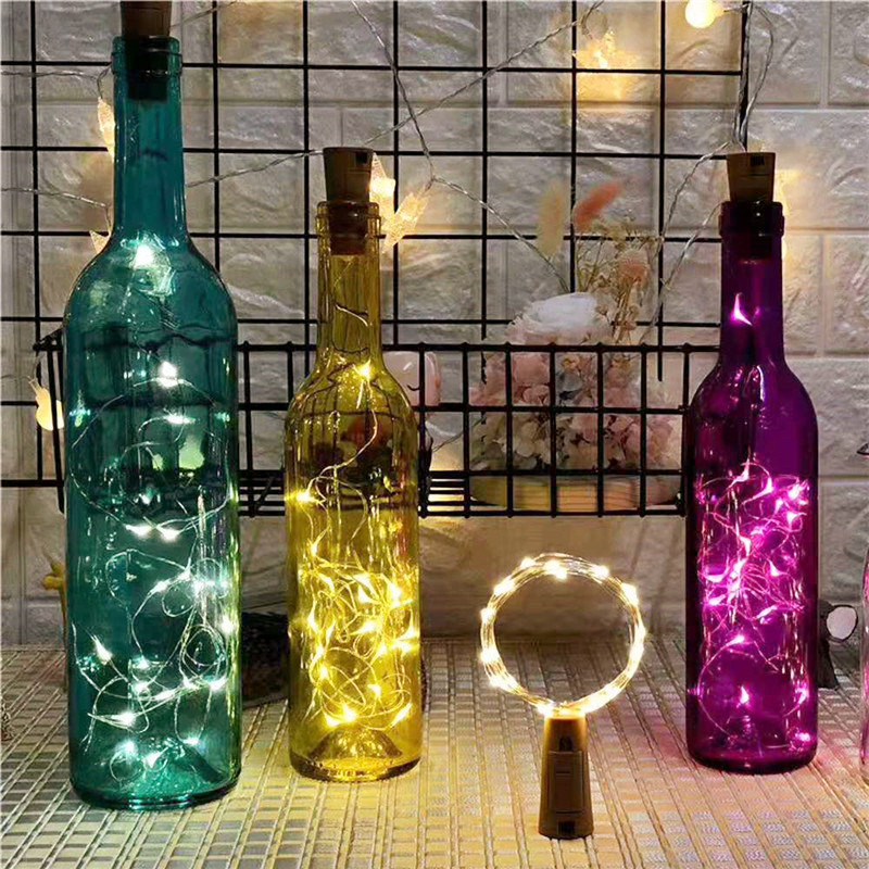 6 шт., 20 светодиодов, бутылка – обзор и цена Led Fairy String Lights