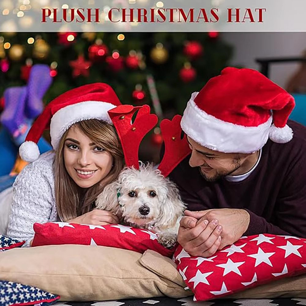 Новая рождественская шапка для – обзор и цена Santa Hat Plush