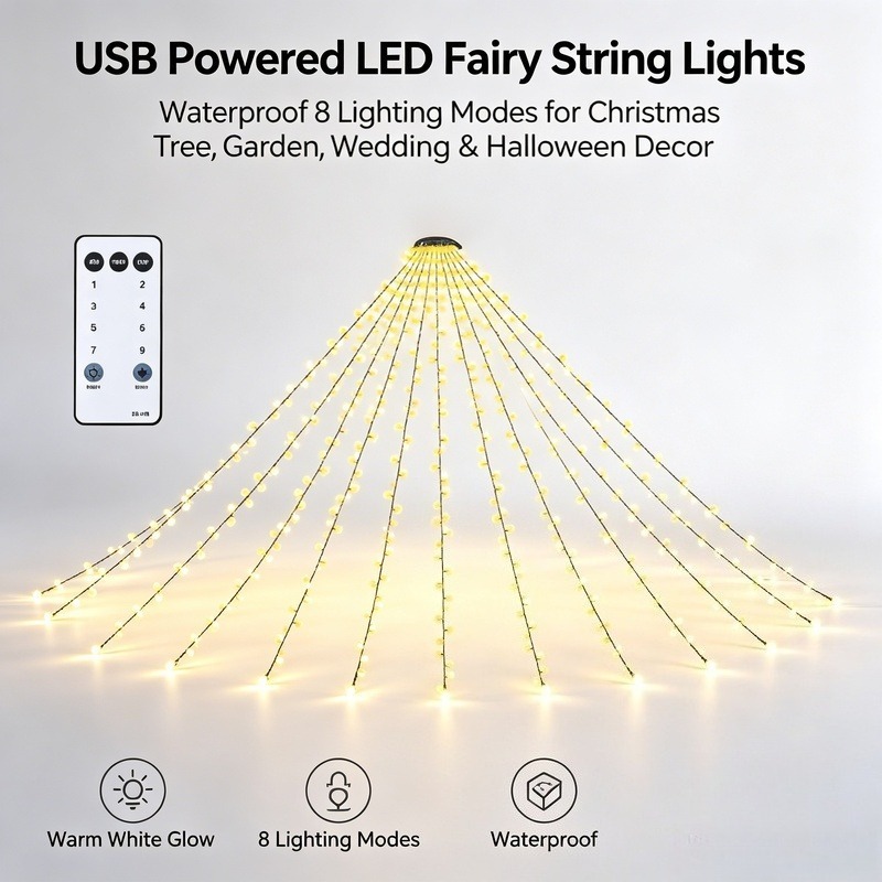 Светодиодные гирлянды USB, вод – обзор и цена Led Fairy String Lights
