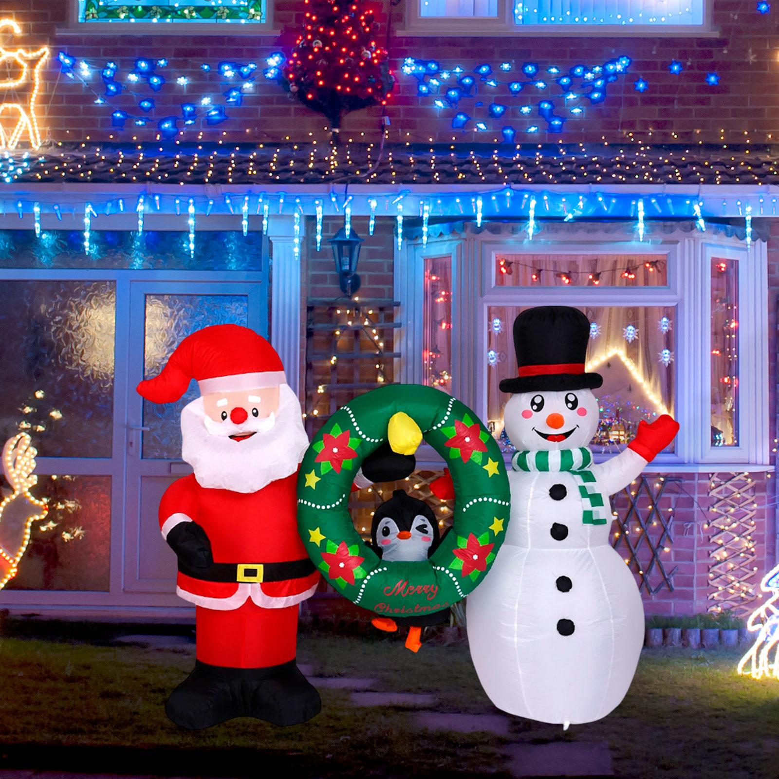 Рождественские надувные украше – обзор и цена Christmas Lights Outdoor