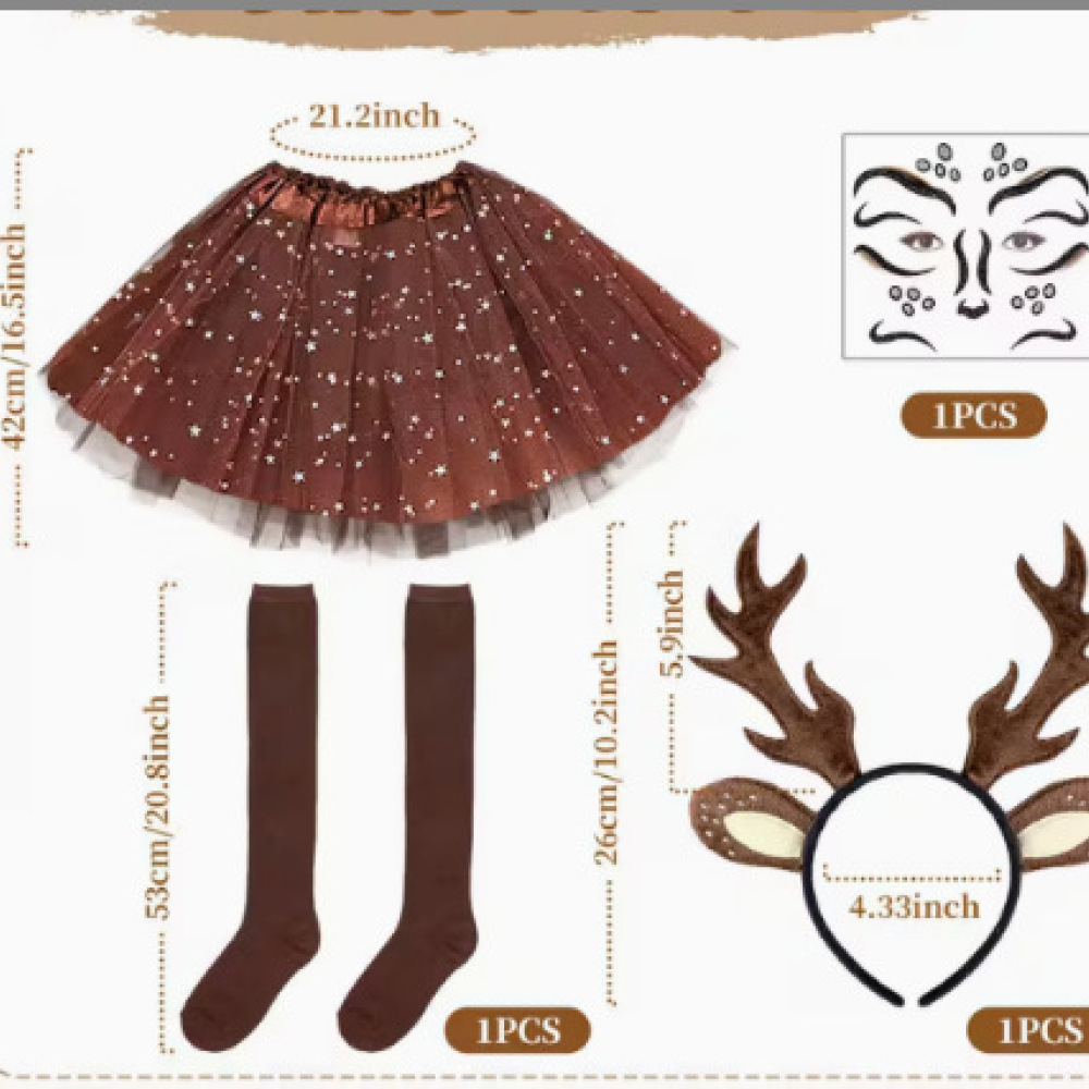 Декоративный рождественский об – обзор и цена Reindeer Antlers Headband