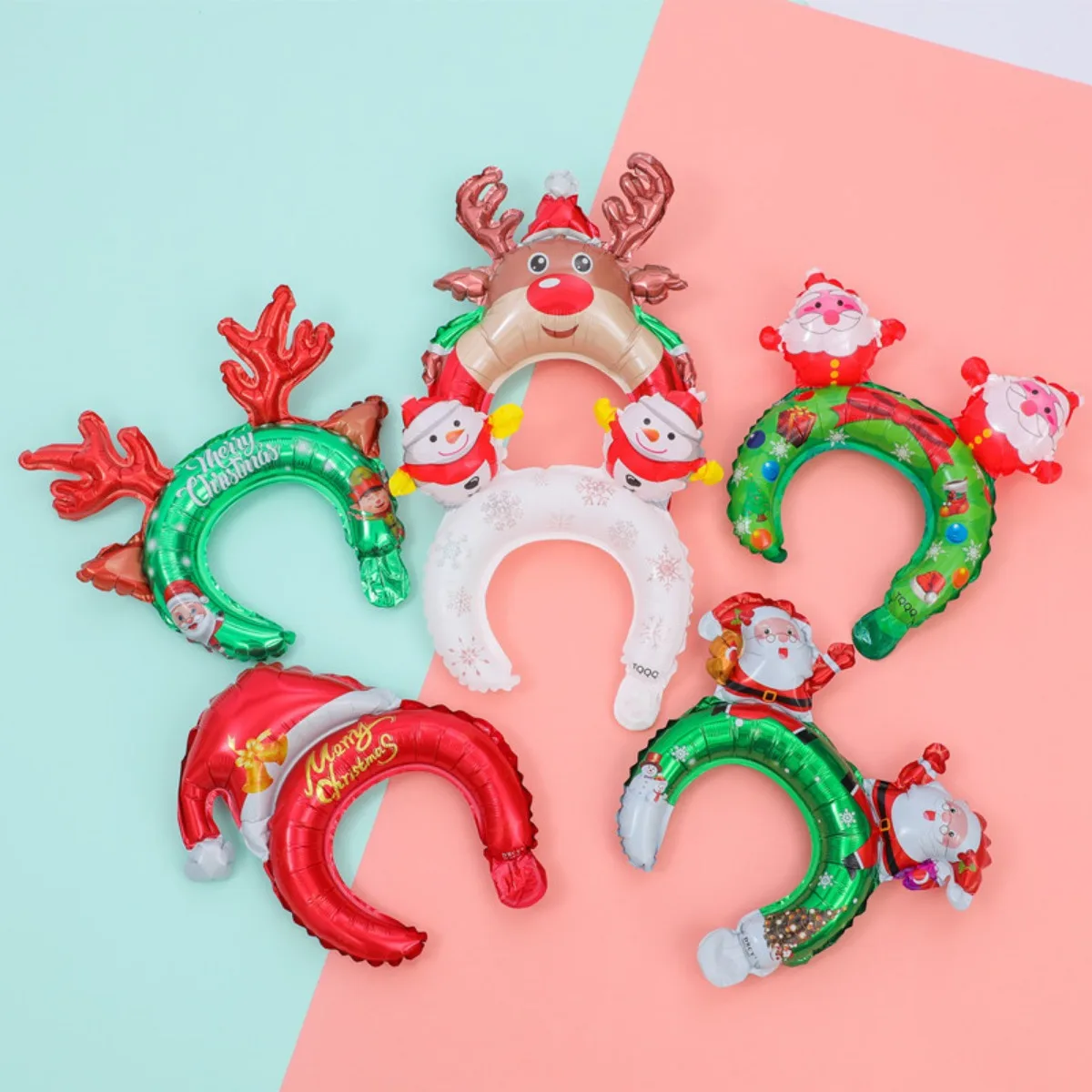 Рождественские надувные повязк – обзор и цена Reindeer Antlers Headband