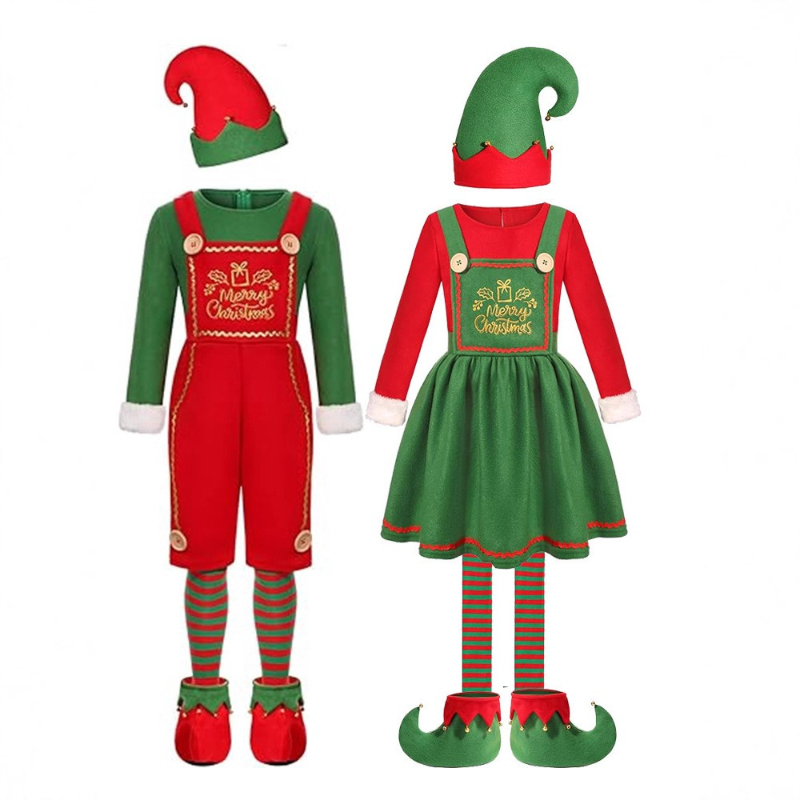 Забавный костюм Санта-Клауса д – обзор и цена Elf Costume Christmas