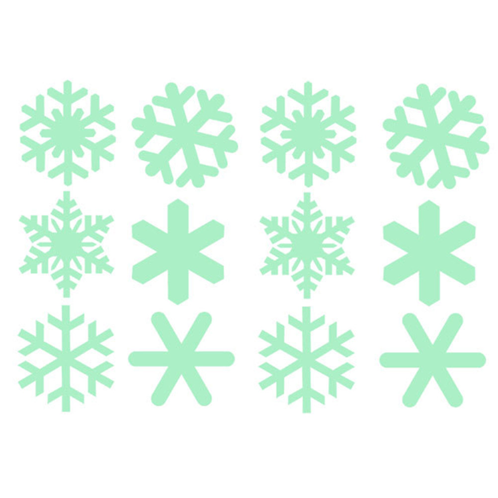 Набор светящихся рождественски – обзор и цена Snowflake Window Decal