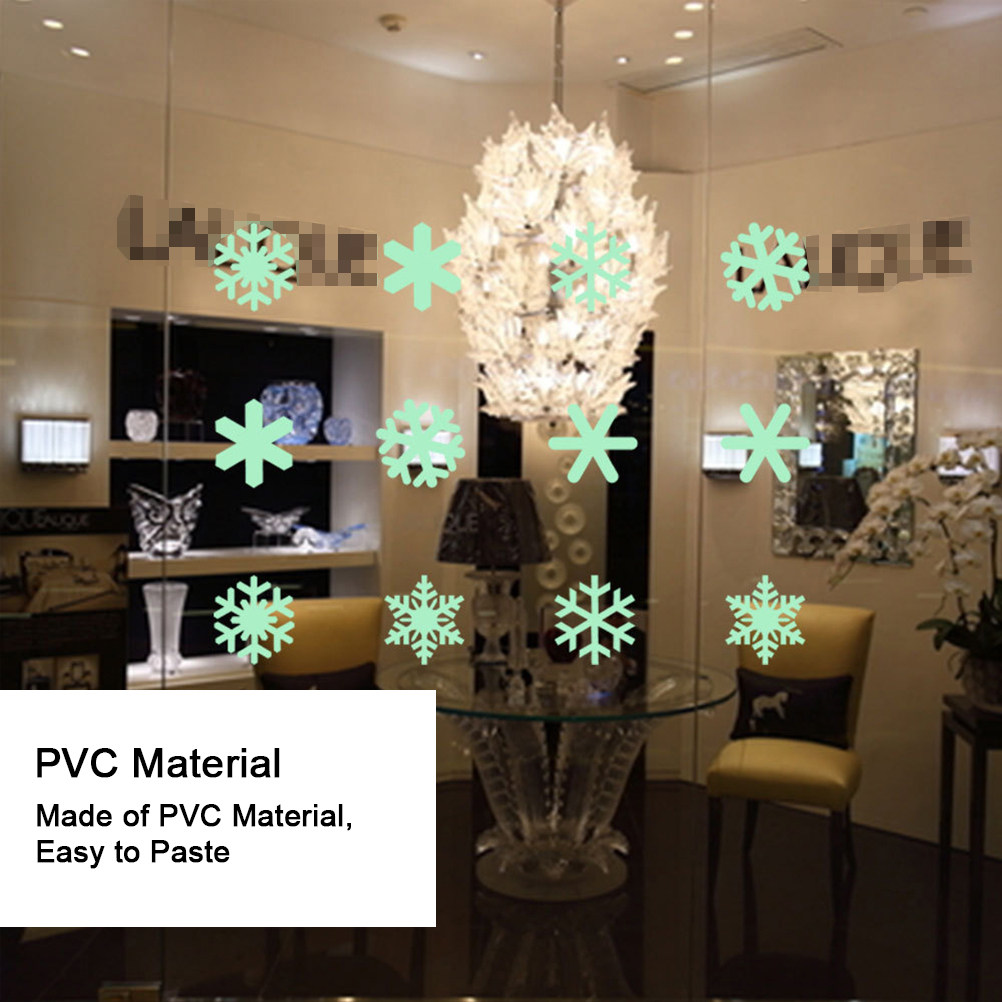 Набор светящихся рождественски – обзор и цена Snowflake Window Decal