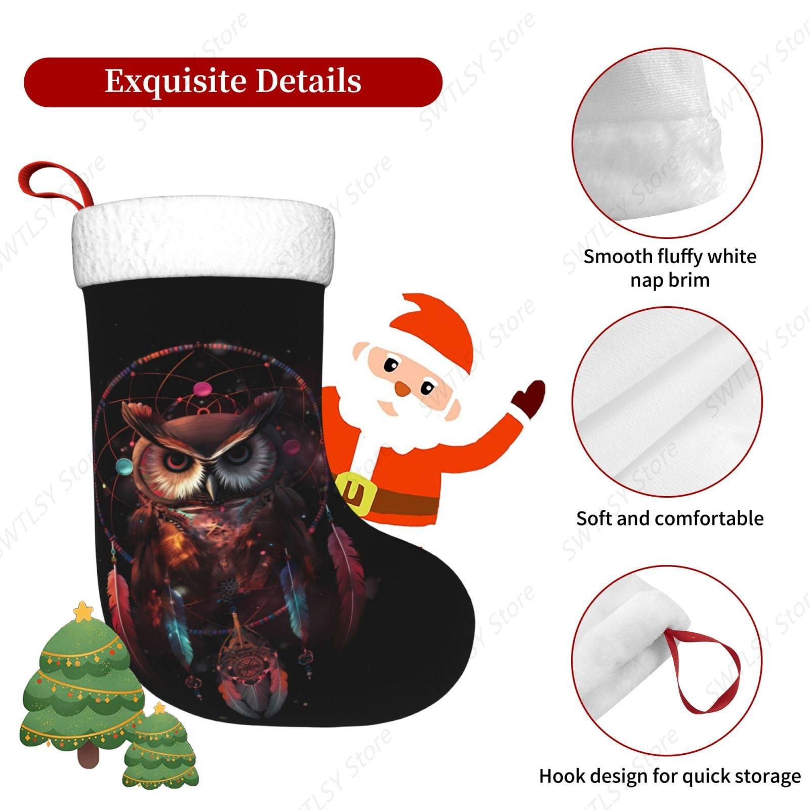 Большие рождественские чулки « – обзор и цена Christmas Stocking Hanging