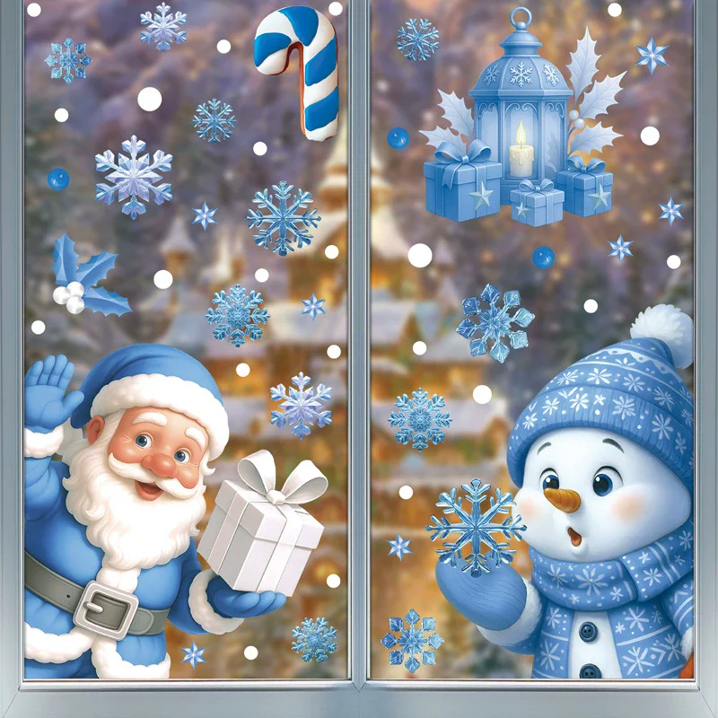 Набор статических наклеек на о – обзор и цена Snowflake Window Decal