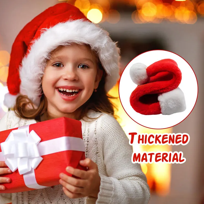 Новогодняя шапка Санты, длинна – обзор и цена Santa Hat Plush