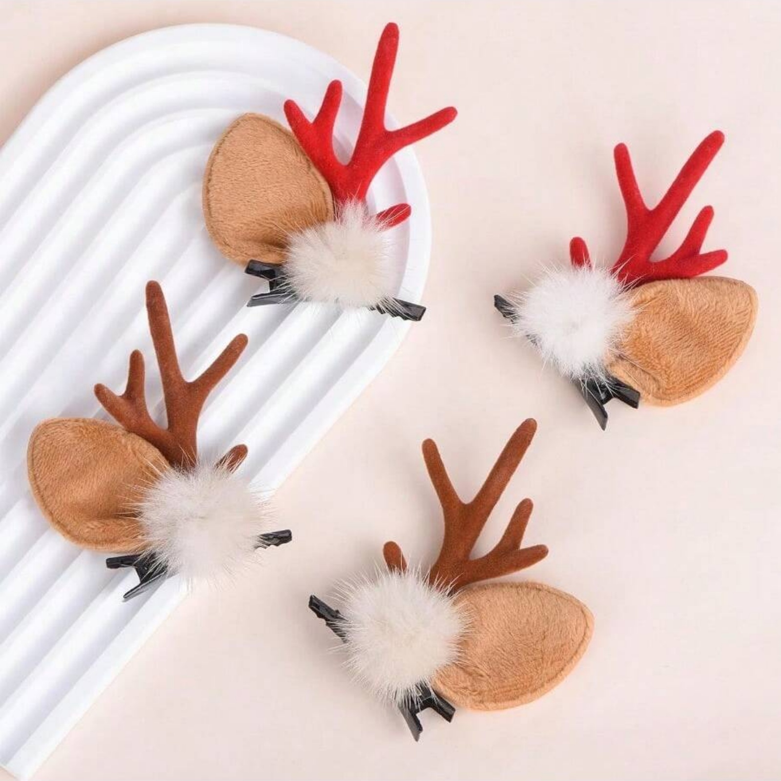 2 шт., рождественские заколки  – обзор и цена Reindeer Antlers Headband