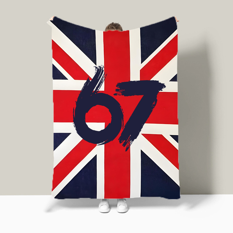 Флаг Юнион Джек, мем, номер «6 – обзор и цена Christmas Throw Blanket